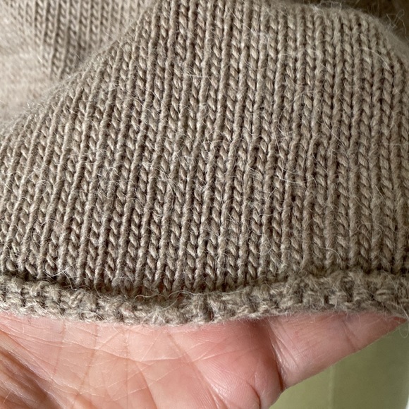 "Melanera" Wool Blend Sand Cardigan - Balletcore -  Size S - Picture 8 of 14